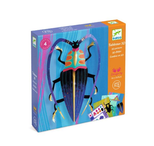 Paper Bugs 3D Collage Kit
