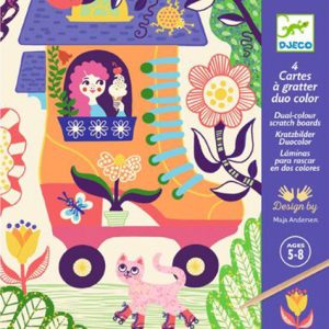 Scratch cards – Wacky houses
