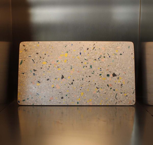 Terrazzo Rectangular Serving Board Grey