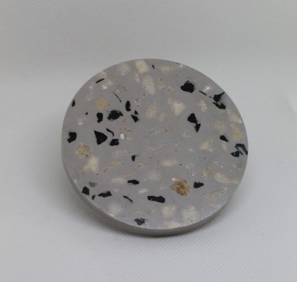 Terrazzo Single Coaster – Grey