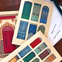 Doors of Malta Wooden Greeting Cards - Image 3