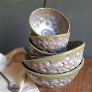 Green Ceramic Bowls