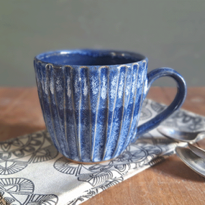 Ceramic Mugs - Dark Blue