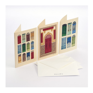 Doors of Malta Wooden Greeting Cards