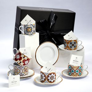 Mediterranean Ancestry Collection Teacup and Saucer