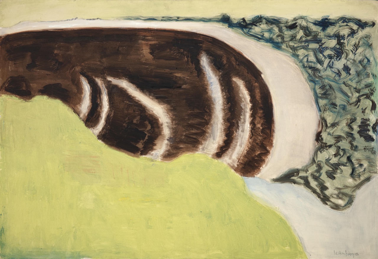 Milton Avery, Brown Sea, 1958 Large