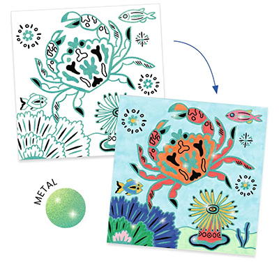 Under The Sea Shiny Colouring - Image 2