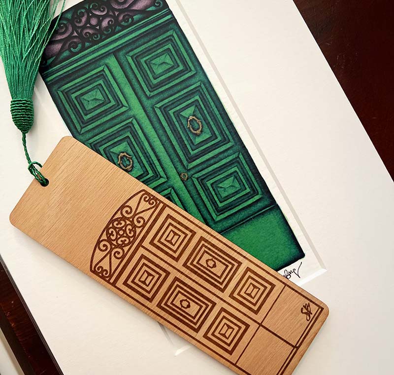 Doors of Malta Wooden Bookmark - Image 3