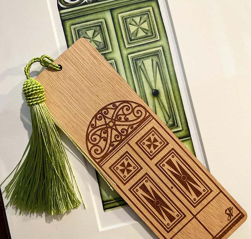 Doors of Malta Wooden Bookmark - Image 4