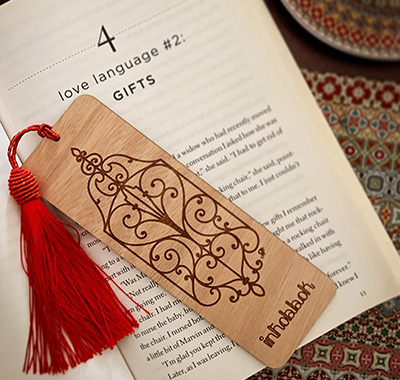 Inhobbok Wooden Bookmark - Image 2