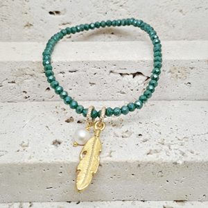 Crystal & Pearl Bracelet